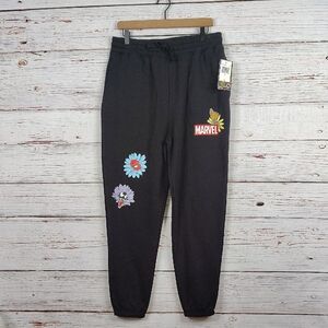 Men's Marvel X Neff Collab Black Sweatpants